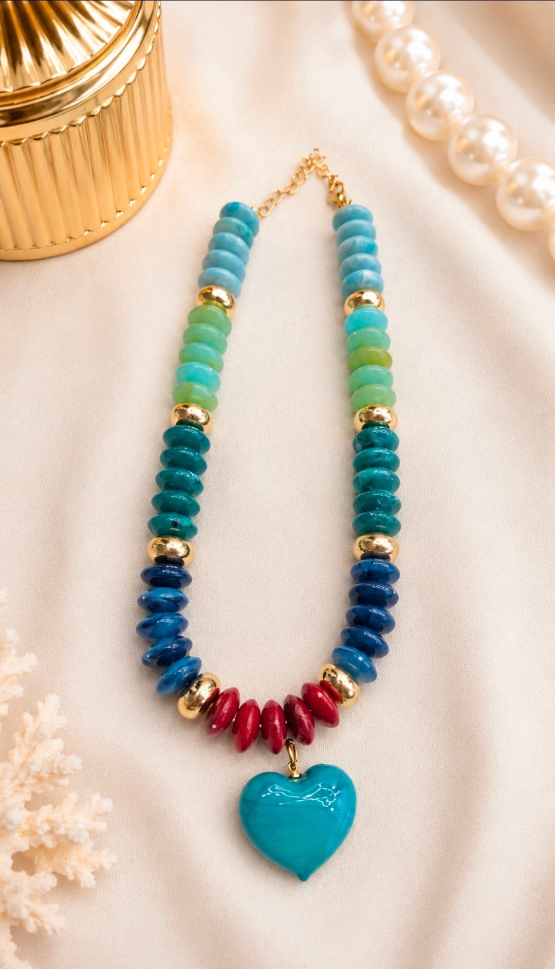 Collar Marea Azul
