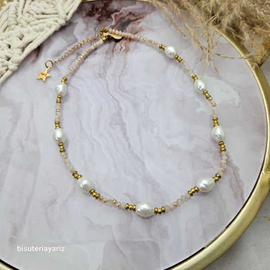 Collar brisa de oro