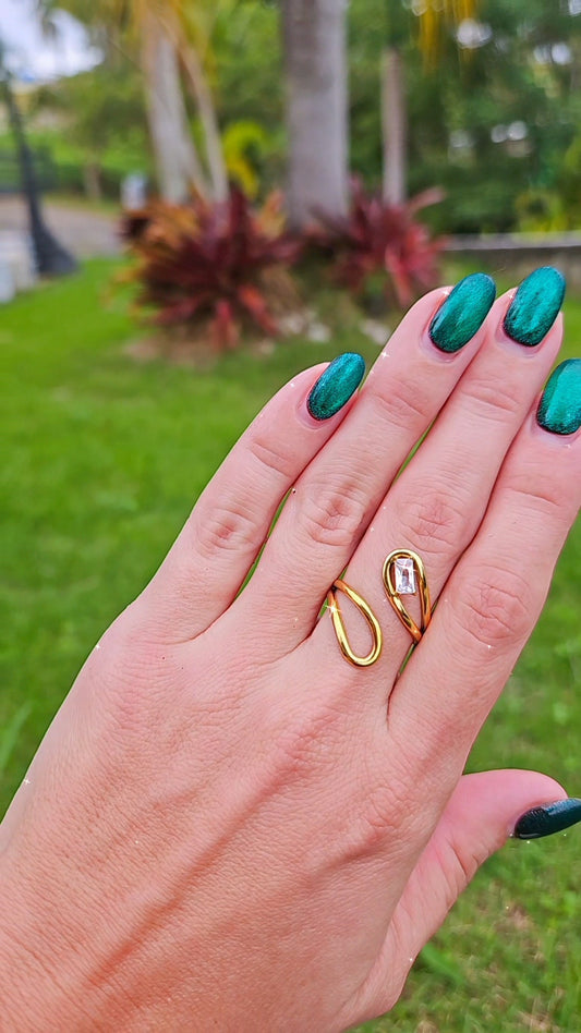 Anillo Zirconia Aluria